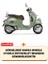 Vespa Gtv Arka Çanta Uyumlu (Gri) Motorsiket Brandası Motor Örtüsü Çadır Su Geçirmez Motosiklet Kılıfı Motor Brandası 2