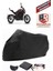 Benelli 502-C Siyah Motorsiket Brandası Motor Örtüsü Çadır Su Geçirmez Motosiklet Kılıfı Motor Brandası 1