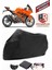 Ktm 125 Rc Siyah Motorsiket Brandası Motor Örtüsü Çadır Su Geçirmez Motosiklet Kılıfı Motor Brandası 1
