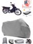 Mondial 110 Kf Motor Brandası Gri Motorsiket Brandası Motor Örtüsü Çadır Su Geçirmez Motosiklet Kılıfı Motor Brandası 1