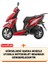 Mondial 125 Elegante Arka Çanta Uyumlu (Gri) Motorsiket Brandası Motor Örtüsü Çadır Su Geçirmez Motosiklet Kılıfı Motor Brandası 2