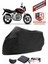 Honda Cbx 250 Twister Siyah Motorsiket Brandası Motor Örtüsü Çadır Su Geçirmez Motosiklet Kılıfı Motor Brandası 1
