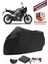 Husqvarna Svartpilen 250 Motor Brandası Siyah Motorsiket Brandası Motor Örtüsü Çadır Su Geçirmez Motosiklet Kılıfı Motor Brandası 1