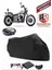 Regal Raptor Daytona 400 Motor Brandası Siyah Arka Çanta Uyumlu Motorsiket Brandası Motor Örtüsü Çadır Su Geçirmez Motosiklet Kılıfı Motor Brandası 1