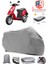 Piaggio Typhoone 80 Gri Motorsiket Brandası Motor Örtüsü Çadır Su Geçirmez Motosiklet Kılıfı Motor Brandası 1
