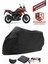 Suzuki V-Strom 1050 Motor Brandası Siyah Motorsiket Brandası Motor Örtüsü Çadır Su Geçirmez Motosiklet Kılıfı Motor Brandası 1