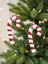 Yılbaşı Ağaç Süsü Baston Şeker Figürlü Kırmızı-Beyaz 14 cm 2'li 1