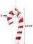 Yılbaşı Ağaç Süsü Baston Şeker Figürlü Kırmızı-Beyaz 14 cm 2'li 2