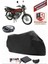 Mondial 125 Agk Motor Brandası Siyah Arka Çanta Uyumlu Motorsiket Brandası Motor Örtüsü Çadır Su Geçirmez Motosiklet Kılıfı Motor Brandası 1