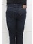 Fistan Store Erkek Lacivert Yüksek Bel Rahat Kesim Boru Paça Jean Pantolon 5