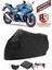 Suzuki Gsx-R 250 Siyah Motorsiket Brandası Motor Örtüsü Çadır Su Geçirmez Motosiklet Kılıfı Motor Brandası 1