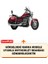 Triumph Rocket 3 Touring Arka Çanta Uyumlu (Gri) Motorsiket Brandası Motor Örtüsü Çadır Su Geçirmez Motosiklet Kılıfı Motor Brandası 2
