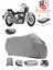 Honda Vt 750 C Shadow Arka Çanta Uyumlu (Gri) Motorsiket Brandası Motor Örtüsü Çadır Su Geçirmez Motosiklet Kılıfı Motor Brandası 1