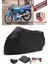 Haojin Sunny 125T Motor Brandası Siyah Motorsiket Brandası Motor Örtüsü Çadır Su Geçirmez Motosiklet Kılıfı Motor Brandası 1