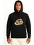 Kapüşonlu Snake Ball Python Logo Blackjack Göğüs Tasarımlı Unisex Sweatshirt 1
