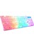 Everest Kb-24 Beyaz Rainbow Q Membrane Oyuncu Klavyesi 1