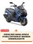 Kymco Grand Dink 150 Motor Brandası Gri Arka Çanta Uyumlu Motorsiket Brandası Motor Örtüsü Çadır Su Geçirmez Motosiklet Kılıfı Motor Brandası 2