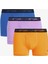 Dri Fit Ultra Stretch 3 Pack Micro 3 Lü Paket Kısa Boxer Turuncu Mavi Lila 1