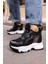 Ripa Kadin Siyah Dolgu Topuk Sneaker 3