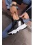 Ripa Kadin Siyah Dolgu Topuk Sneaker 6