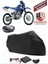 Suzuki DR650 Rs Siyah Arka Çanta Uyumlu Motorsiket Brandası Motor Örtüsü Çadır Su Geçirmez Motosiklet Kılıfı Motor Brandası 1