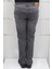 Fistan Store Erkek Gri Yüksek Bel Rahat Kesim Boru Paça Jean Pantolon 4