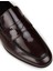 Erkek Bordo Hakiki Deri Loafer Ayakkabı - 01988MBRDC01 5