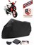 Mondial 150 Rf Siyah Motorsiket Brandası Motor Örtüsü Çadır Su Geçirmez Motosiklet Kılıfı Motor Brandası 1