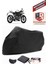 Triumph Speed Triple 1200 Rr Motor Brandası Siyah Motorsiket Brandası Motor Örtüsü Çadır Su Geçirmez Motosiklet Kılıfı Motor Brandası 1