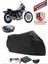 Yamaha Virago Xv 535 Siyah Arka Çanta Uyumlu Motorsiket Brandası Motor Örtüsü Çadır Su Geçirmez Motosiklet Kılıfı Motor Brandası 1