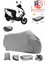 Rmg Moto Gusto Aston 125 Motor Brandası Gri Arka Çanta Uyumlu Motorsiket Brandası Motor Örtüsü Çadır Su Geçirmez Motosiklet Kılıfı Motor Brandası 1