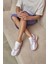 Fabiana Kadin Beyaz Lila Detay Airtaban Detay Sneakers 2