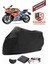 Cf Moto 250SR Siyah Motorsiket Brandası Motor Örtüsü Çadır Su Geçirmez Motosiklet Kılıfı Motor Brandası 1