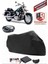 Suzuki Vl 1500 Intruder Motor Brandası Siyah Arka Çanta Uyumlu Motorsiket Brandası Motor Örtüsü Çadır Su Geçirmez Motosiklet Kılıfı Motor Brandası 1