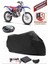 Beta Xtrainer Motor Brandası Siyah Arka Çanta Uyumlu Motorsiket Brandası Motor Örtüsü Çadır Su Geçirmez Motosiklet Kılıfı Motor Brandası 1