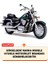 Suzuki Vl 1500 Intruder Motor Brandası Siyah Arka Çanta Uyumlu Motorsiket Brandası Motor Örtüsü Çadır Su Geçirmez Motosiklet Kılıfı Motor Brandası 2