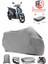 Piaggio Liberty 150 Gri Motorsiket Brandası Motor Örtüsü Çadır Su Geçirmez Motosiklet Kılıfı Motor Brandası 1