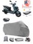 Kuba Space 50 Pro Arka Çanta Uyumlu (Gri) Motorsiket Brandası Motor Örtüsü Çadır Su Geçirmez Motosiklet Kılıfı Motor Brandası 1
