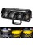 Motosiklet 12V LED Çalışma Işığı Çift Renkli Koşu Işığı Spot Işığı Sis Lambası Araba Kamyon Traktör Sürüş Far Lambası (Yurt Dışından) 5
