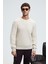 CABLIN Erkek Yuvarlak Yaka Regular Fit Triko Taş Rengi Kazak 1