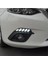 Mazda 3 2014-2016 Için LED Gündüz Farları Beyaz Gündüz Farı Sis Lambası Amber Sinyal Lambası Aksesuarları (Yurt Dışından) 2