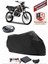 Asya Rx 250 Cross Motor Brandası Siyah Arka Çanta Uyumlu Motorsiket Brandası Motor Örtüsü Çadır Su Geçirmez Motosiklet Kılıfı Motor Brandası 1