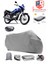 Honda Cb 125 Ace Arka Çanta Uyumlu (Gri) Motorsiket Brandası Motor Örtüsü Çadır Su Geçirmez Motosiklet Kılıfı Motor Brandası 1