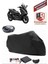 Honda NSS250 (Forza 250) Motor Brandası Siyah Arka Çanta Uyumlu Motorsiket Brandası Motor Örtüsü Çadır Su Geçirmez Motosiklet Kılıfı Motor Brandası 1