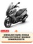 Kymco Downtown 250I Motor Brandası Siyah Arka Çanta Uyumlu Motorsiket Brandası Motor Örtüsü Çadır Su Geçirmez Motosiklet Kılıfı Motor Brandası 2