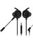 Hytech Hy-Gk1 3,5 Oyuncu Esnek Mikrofonlu Siyah Kulakiçi Kulaklık 1