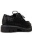 Kadın Hakiki Deri Siyah Loafer Ayakkabı - F2204MSYHC01 2