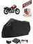 Triumph Bonneville Speed Motor Brandası Siyah Motorsiket Brandası Motor Örtüsü Çadır Su Geçirmez Motosiklet Kılıfı Motor Brandası 1