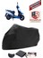 Apachi Alfa 50 Motor Brandası Siyah Motorsiket Brandası Motor Örtüsü Çadır Su Geçirmez Motosiklet Kılıfı Motor Brandası 1