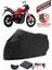 Regal Raptor Nac 250 Motor Brandası Siyah Motorsiket Brandası Motor Örtüsü Çadır Su Geçirmez Motosiklet Kılıfı Motor Brandası 1